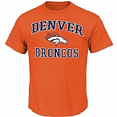 Denver Broncos Majestic Big and Tall Heart x26 Soul III WEM T-Shirt - Orange,baseball caps,new era cap wholesale,wholesale hats
